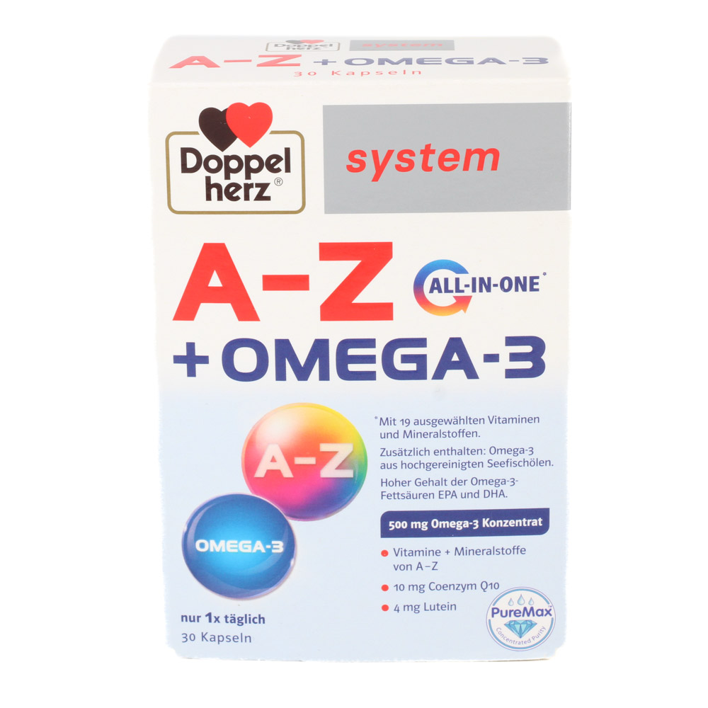 DOPPELHERZ A-Z+Omega-3 all-in-one system Kapseln