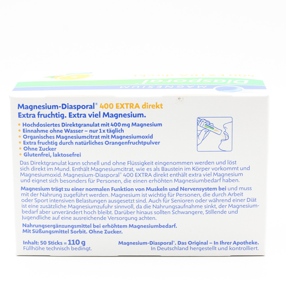 MAGNESIUM DIASPORAL 400 Extra direkt Granulat