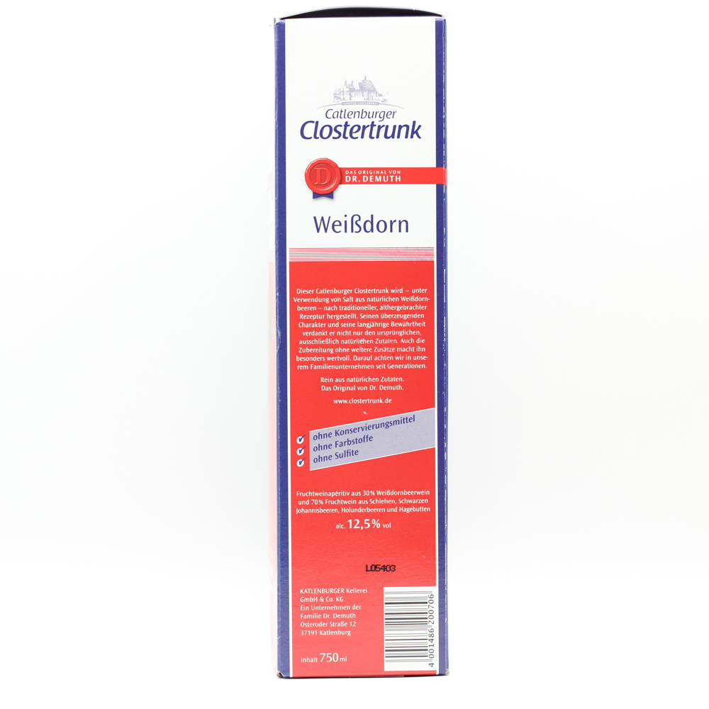 CATLENBURGER Clostertrunk Weißdorn