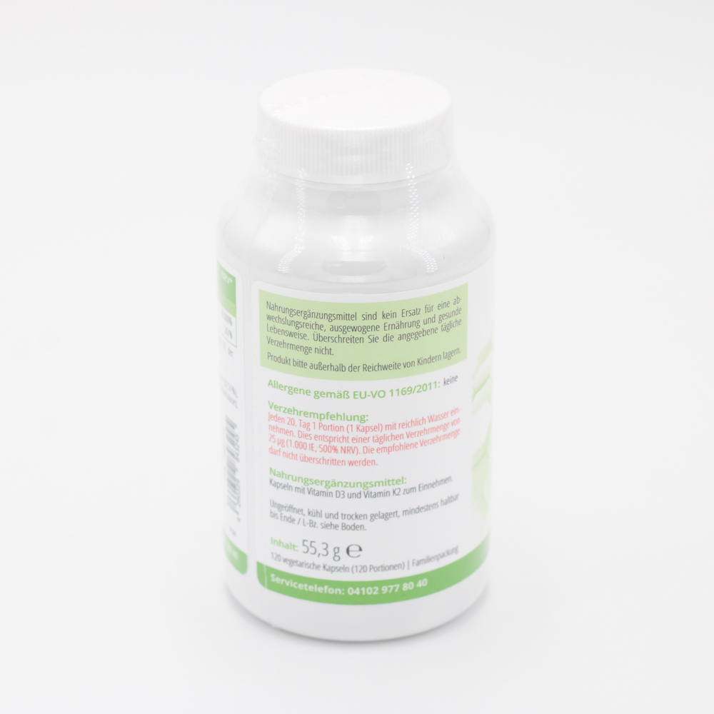 VITAMIN D3 20.000 I.E.+K2 200 μg m.Quinoaplv.Kaps.