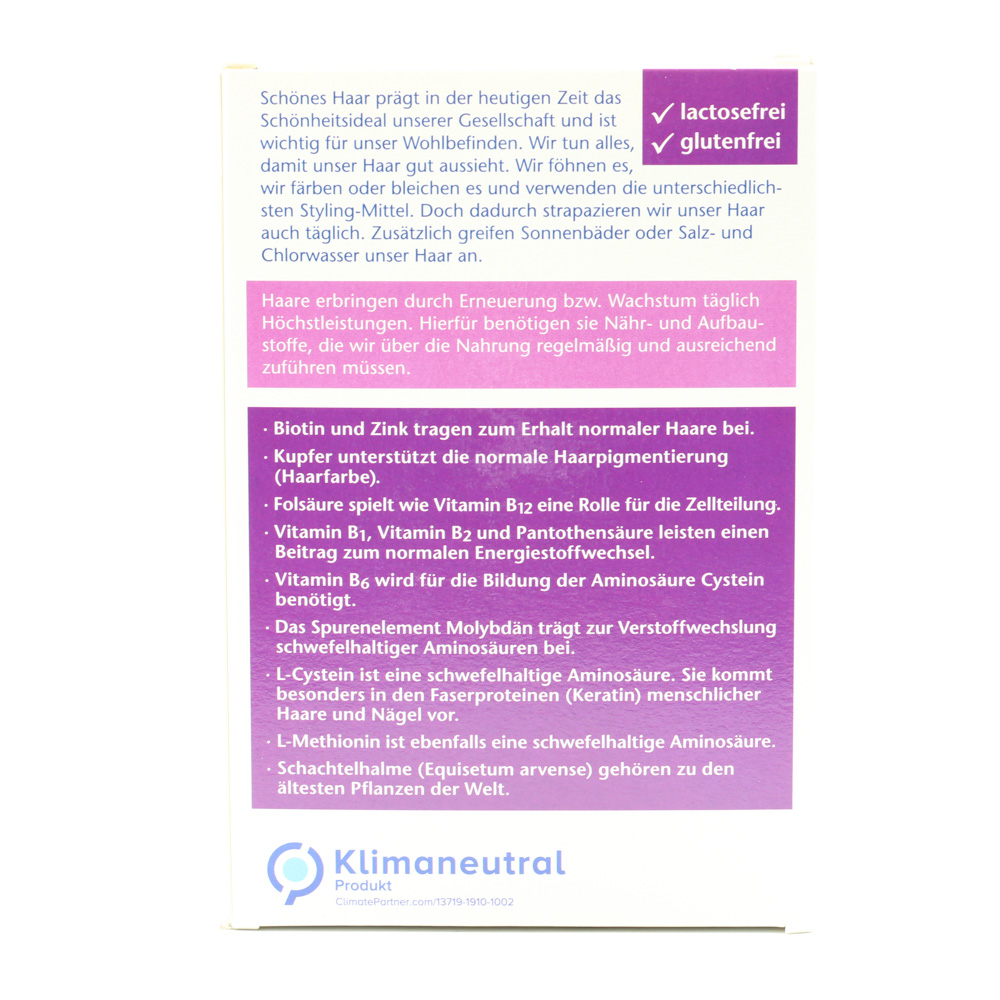 DOPPELHERZ Haar Intensiv+Biotin Kapseln