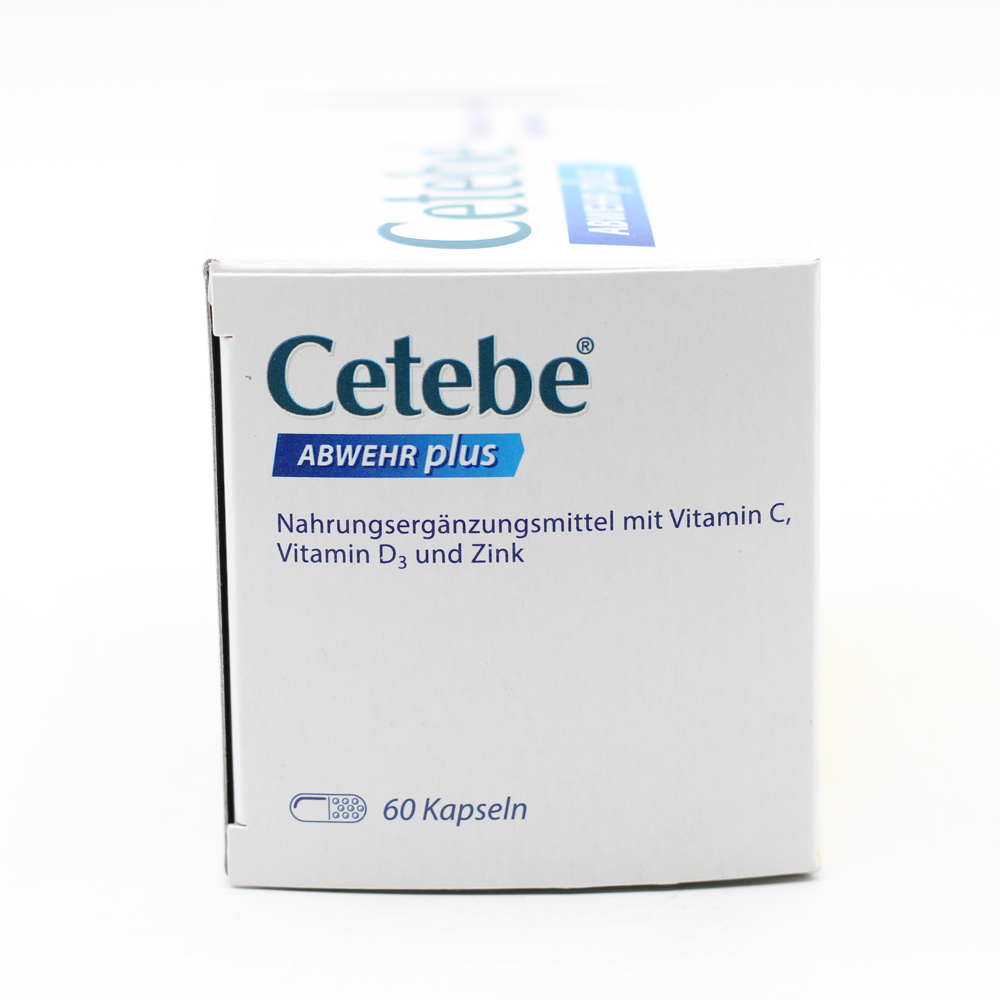 CETEBE ABWEHR plus Vitamin C+Vitamin D3+Zink Kaps.