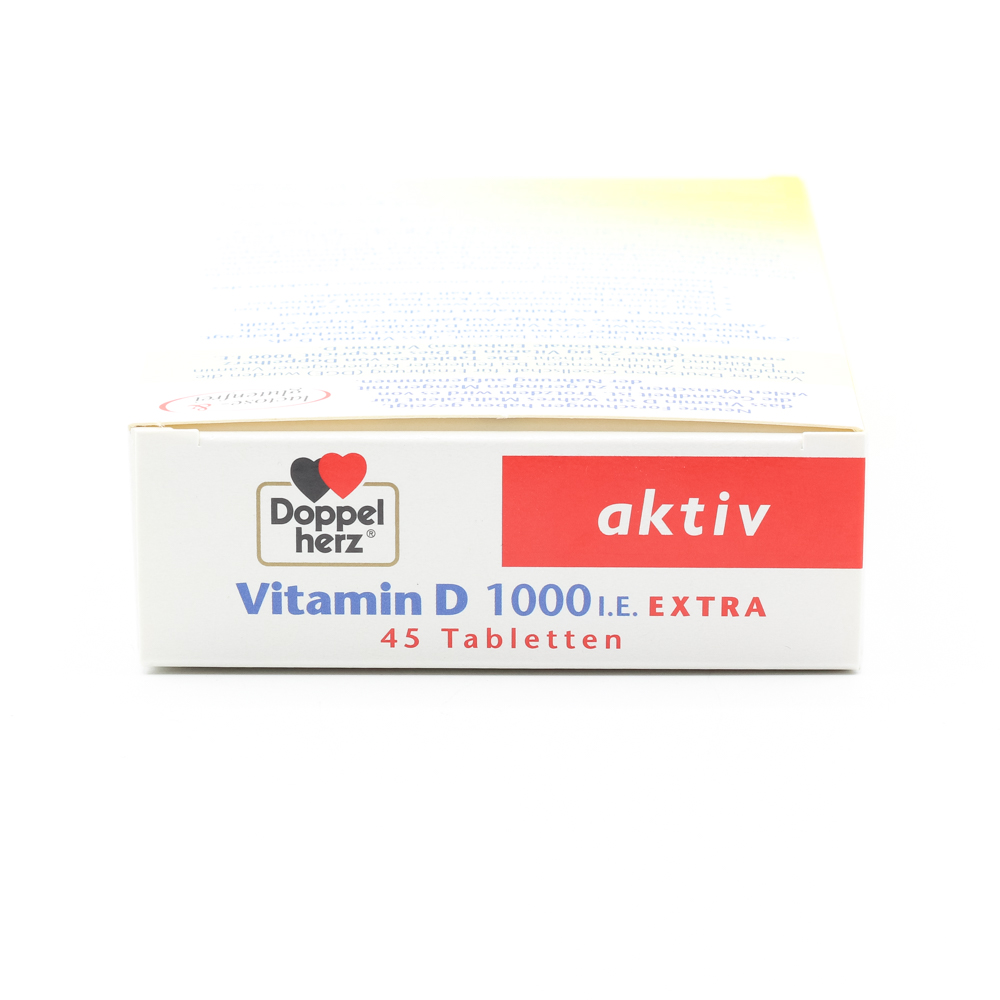 DOPPELHERZ Vitamin D3 1000 I.E. EXTRA Tabletten