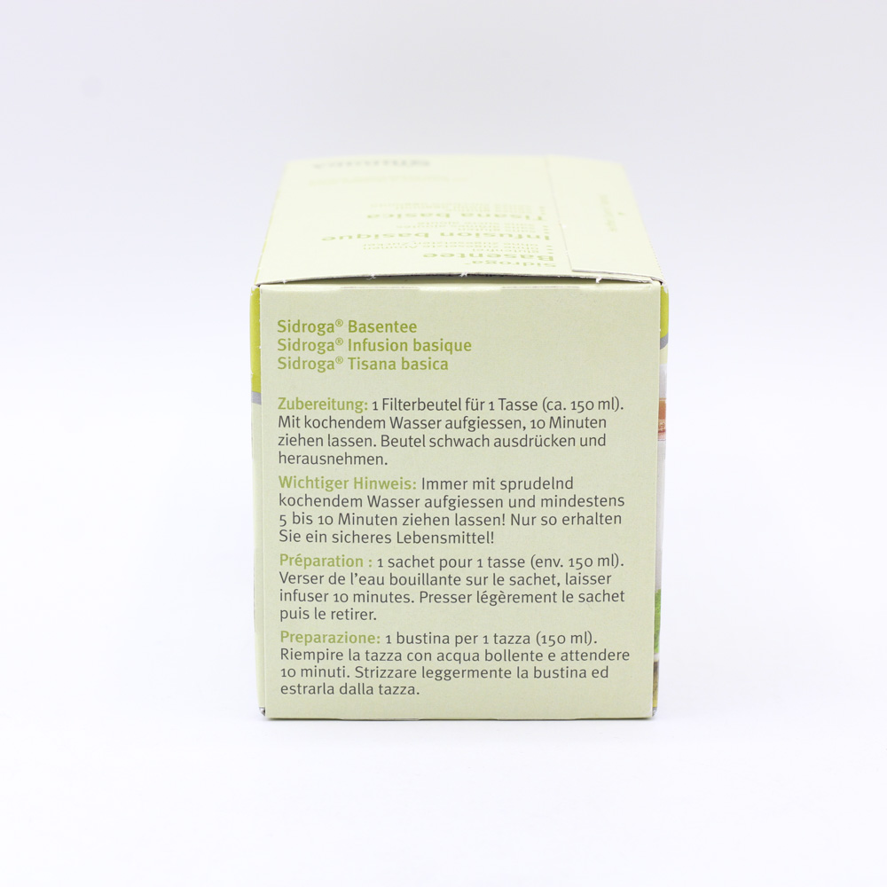 SIDROGA Wellness Basentee Filterbeutel