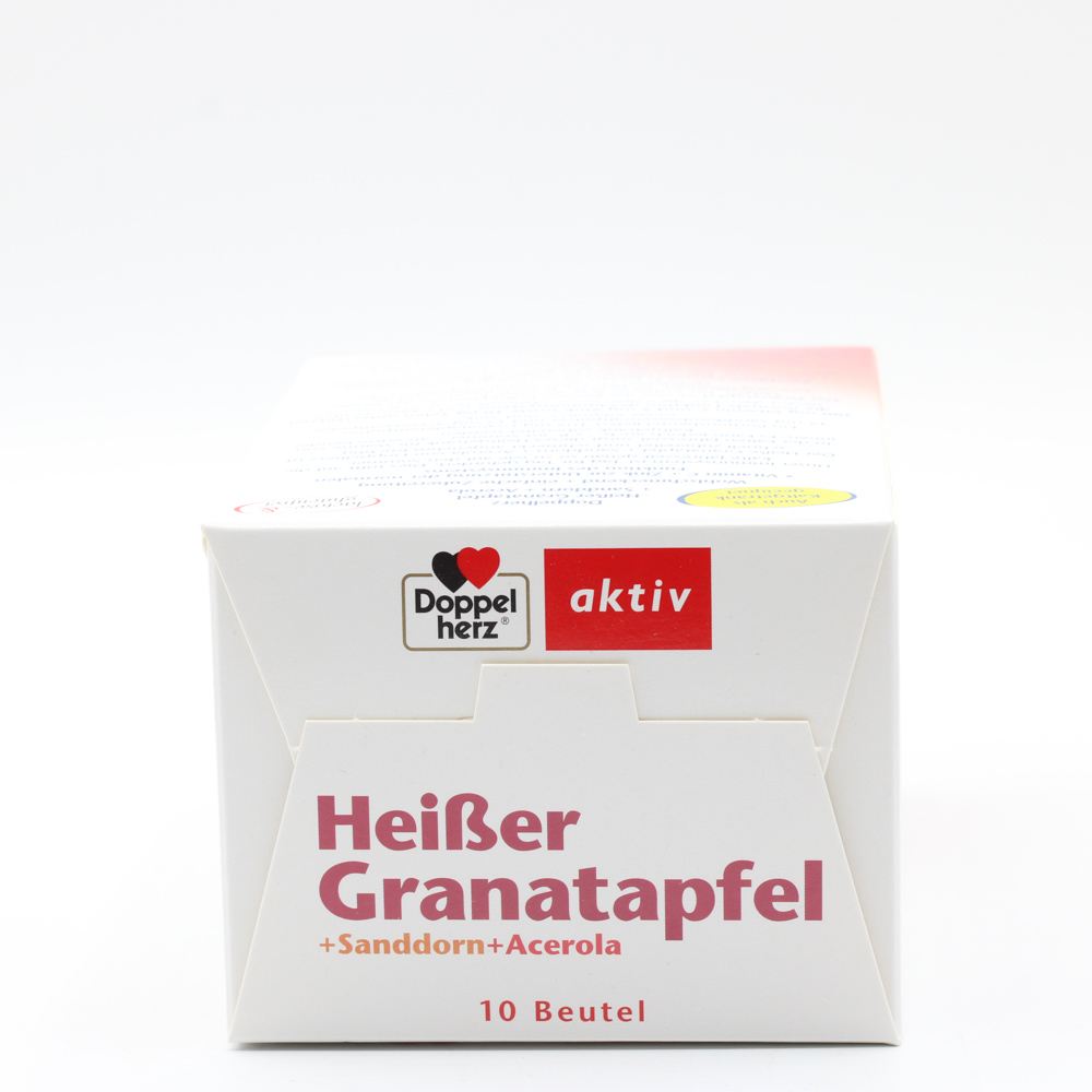DOPPELHERZ heißer Granatapfel+Sanddorn+Acerola