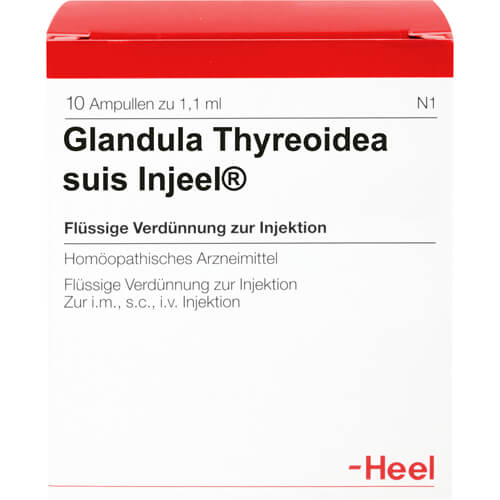 GLANDULA THYREOIDEA suis Injeel Ampullen