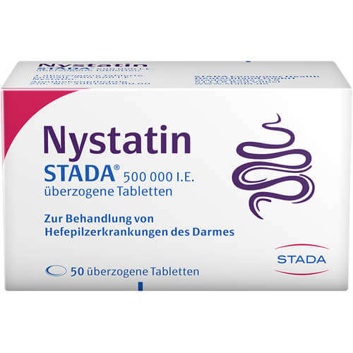 NYSTATIN STADA 500.000 I.E. überzogene Tab.