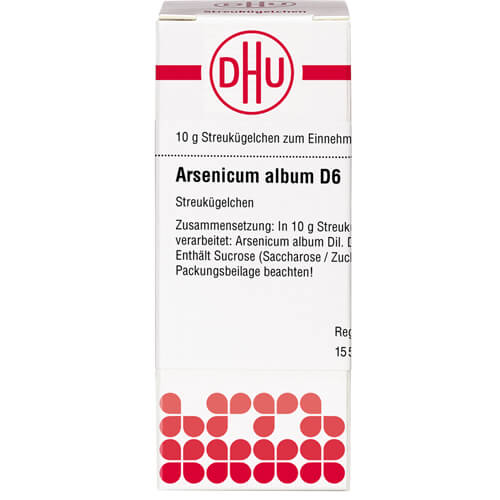 ARSENICUM ALBUM D 6 Globuli