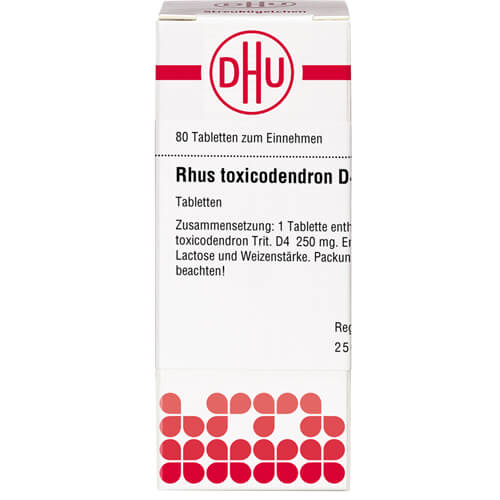 RHUS TOXICODENDRON D 4 Tabletten