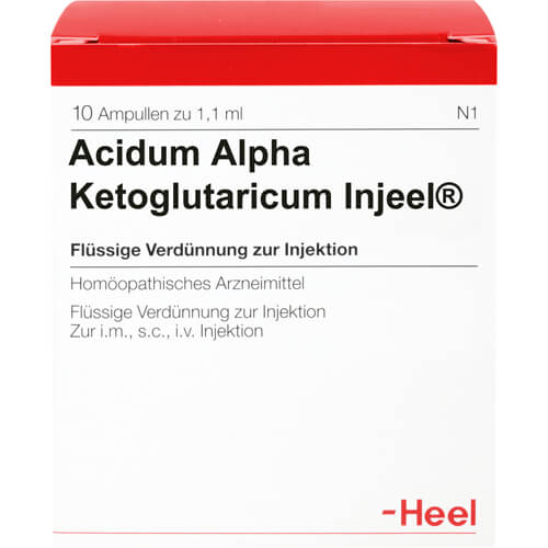 ACIDUM ALPHA-KETOGLUTARICUM Injeel Ampullen