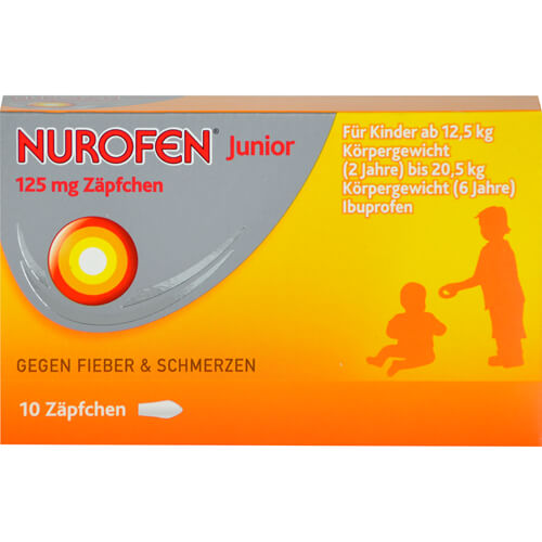 NUROFEN Junior 125 mg Zäpfchen