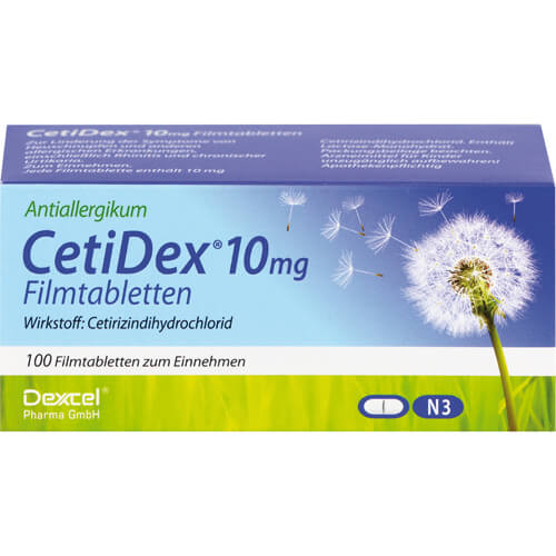 CETIDEX 10 mg Filmtabletten