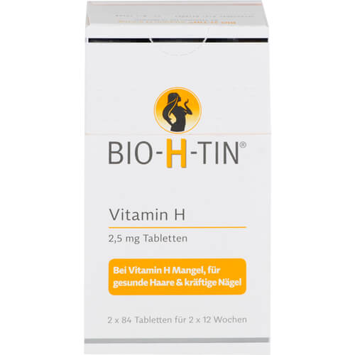 BIO-H-TIN Vitamin H 2,5 mg für 2x12 Wochen Tabl.