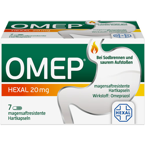 OMEP HEXAL 20 mg magensaftresistente Hartkapseln