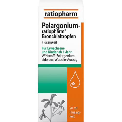 PELARGONIUM-RATIOPHARM Bronchialtropfen