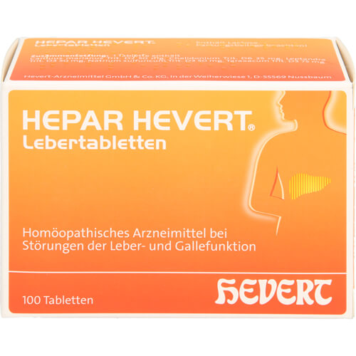 HEPAR HEVERT Lebertabletten
