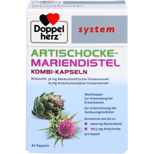 DOPPELHERZ Artischocke-Mariendistel system Weichk.