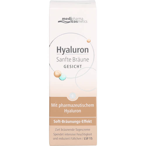 HYALURON SANFTE Bräune Gesichtspflege Creme