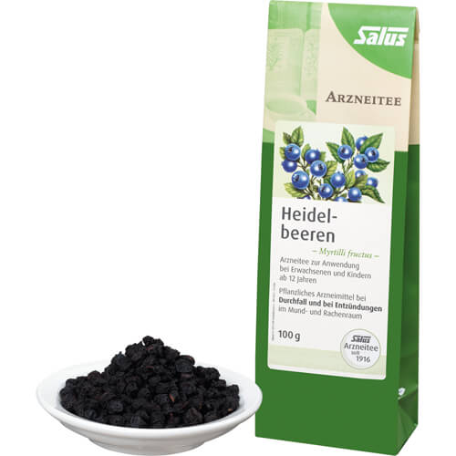 HEIDELBEEREN ARZNEITEE Myrtilli fructus Bio Salus
