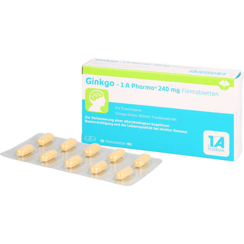 GINKGO-1A Pharma 240 mg Filmtabletten