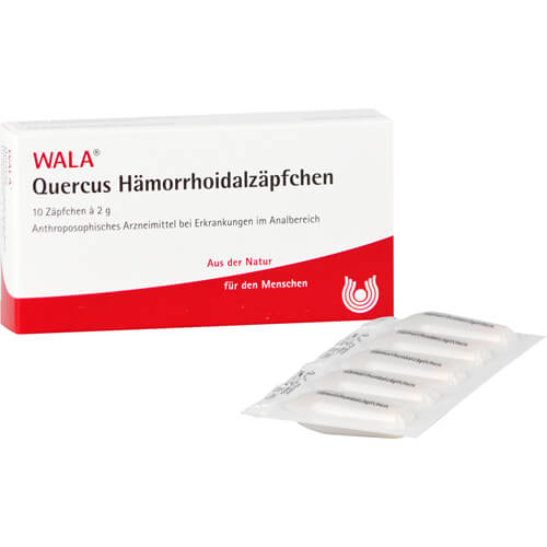 QUERCUS HÄMORRHOIDALZÄPFCHEN