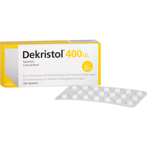 DEKRISTOL 400 I.E. Tabletten