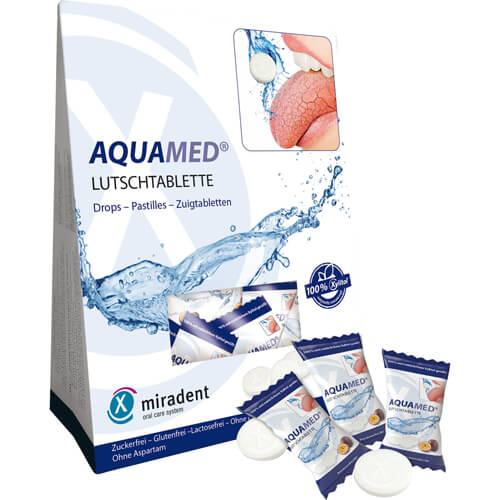 MIRADENT Aquamed Mundtrockenheit Lutschtabletten