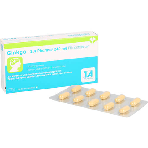 GINKGO-1A Pharma 240 mg Filmtabletten