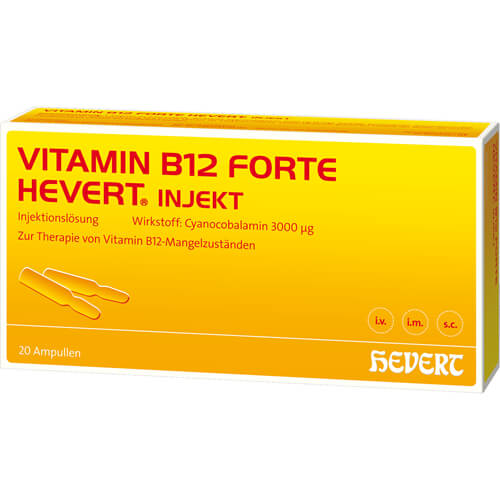 VITAMIN B12 FORTE Hevert injekt Inj.-Lsg.Amp.