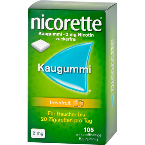 NICORETTE Kaugummi 2 mg freshfruit