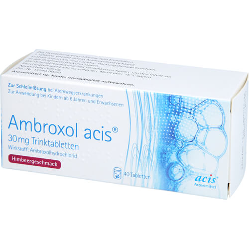 AMBROXOL acis 30 mg Trinktabletten