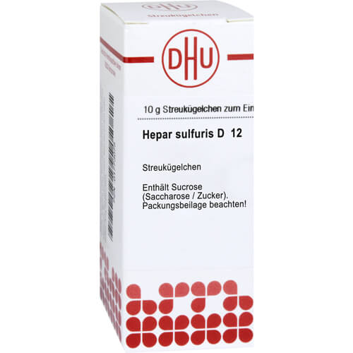 HEPAR SULFURIS D 12 Globuli