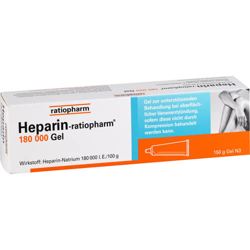 HEPARIN-RATIOPHARM 180.000 I.E. Gel