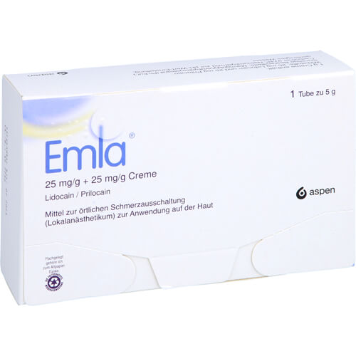 EMLA 25 mg/g + 25 mg/g Creme + 2 Tegaderm Pfl.