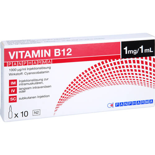 VITAMIN B12 PANPHARMA 1000 μg/ml Injektionslsg.