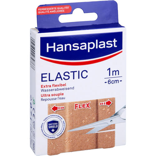 HANSAPLAST Elastic Pflaster 6 cmx1 m