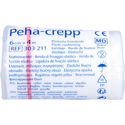 PEHA CREPP Fixierbinde 6 cmx4 m